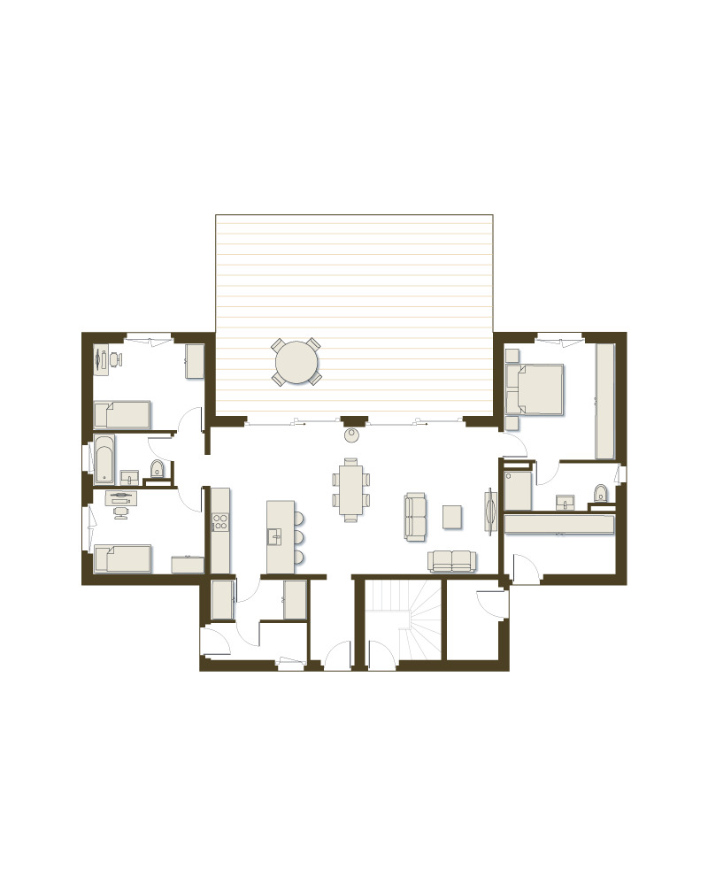 Appartement A  - Rez 